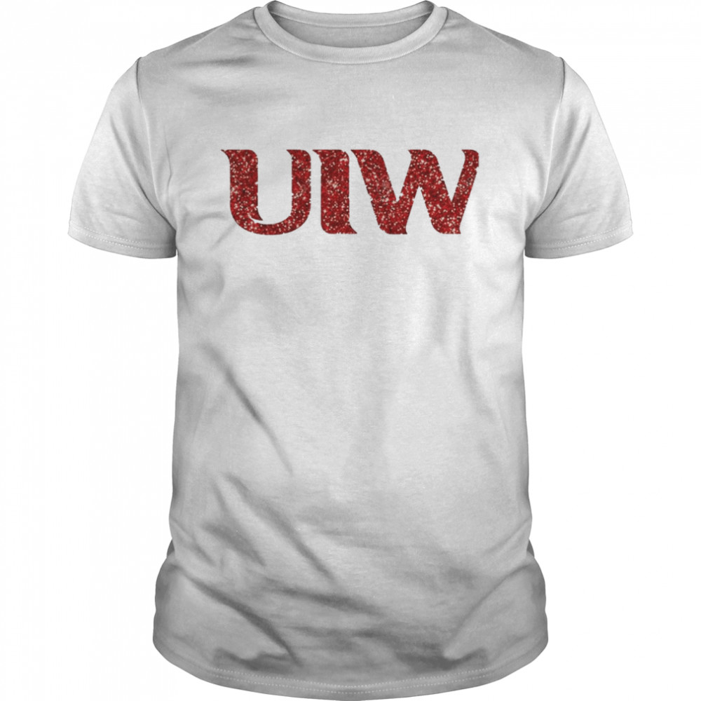 Uiw Glitter Logo  Classic Men's T-shirt