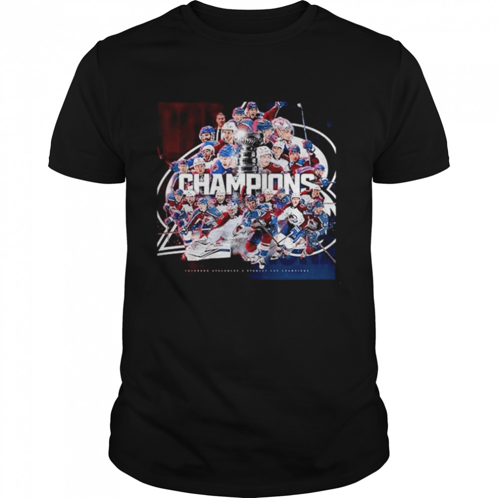 Colorado avalanche 2022 stanley cup champions nhl shirt Classic Men's T-shirt