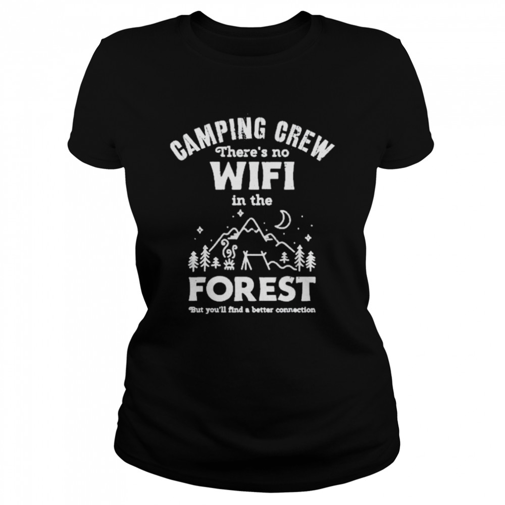 Camping Crew Family Outdoor Vacation Matching  Classic Women's T-shirt