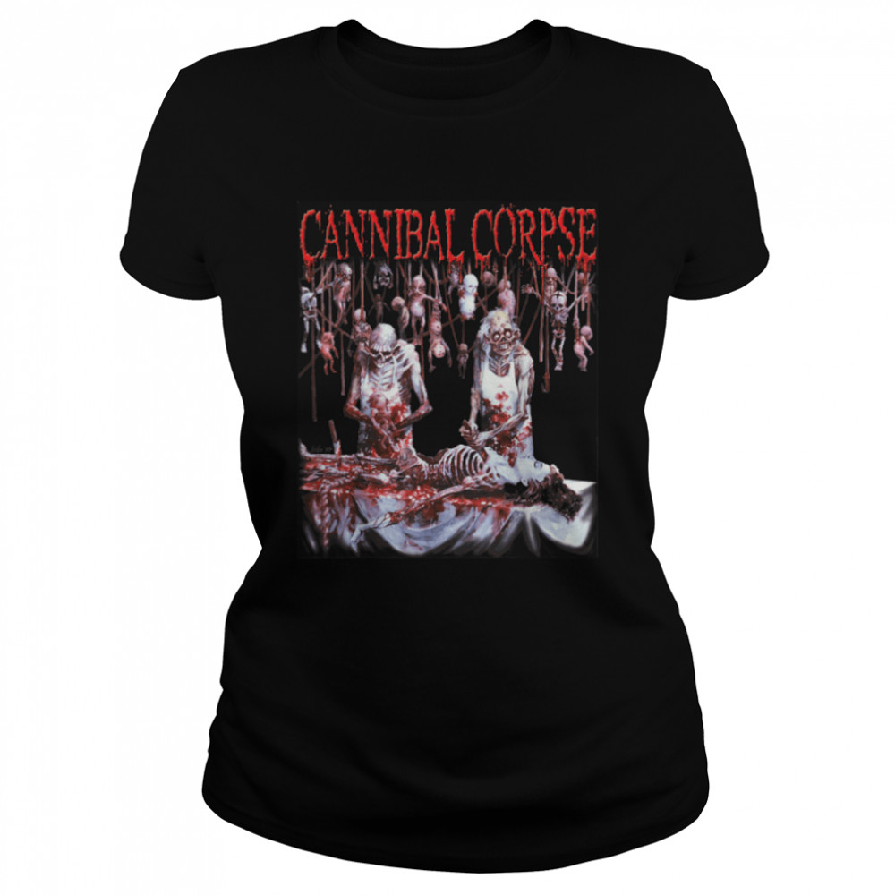 Cannibal Corpse- Official Merchandise - Butchered At Birth T- B09K2W2G52 Classic Women's T-shirt