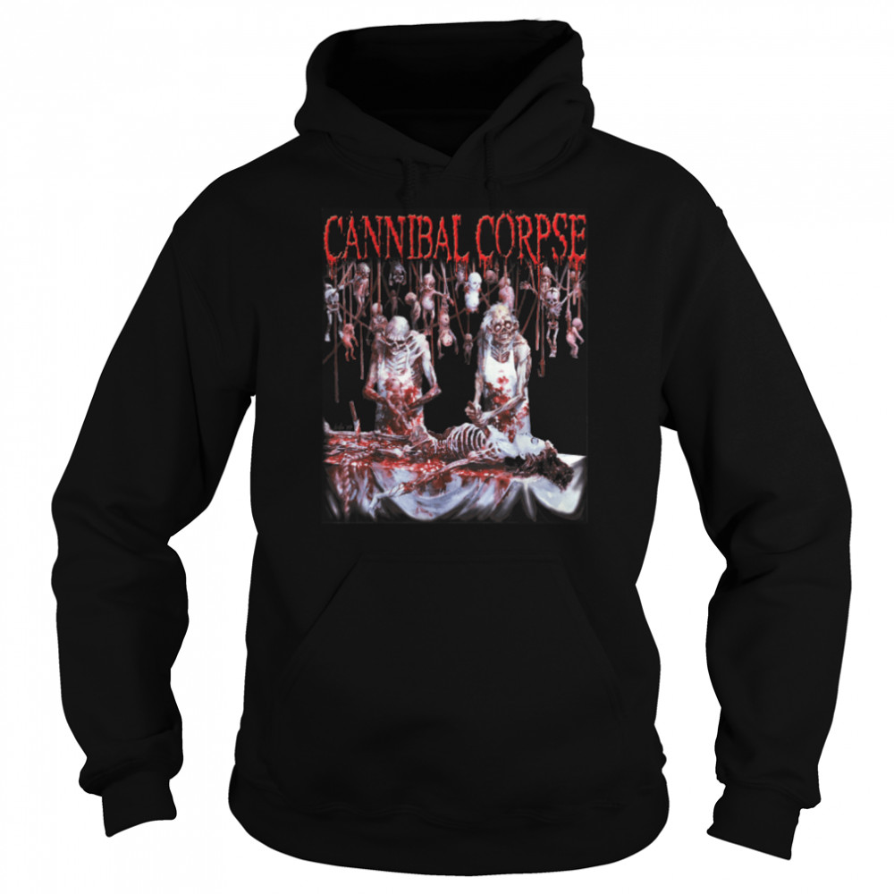 Cannibal Corpse- Official Merchandise - Butchered At Birth T- B09K2W2G52 Unisex Hoodie