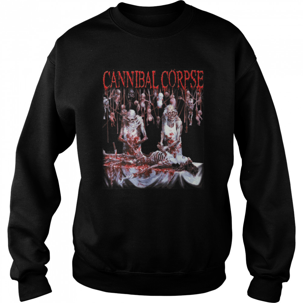 Cannibal Corpse- Official Merchandise - Butchered At Birth T- B09K2W2G52 Unisex Sweatshirt