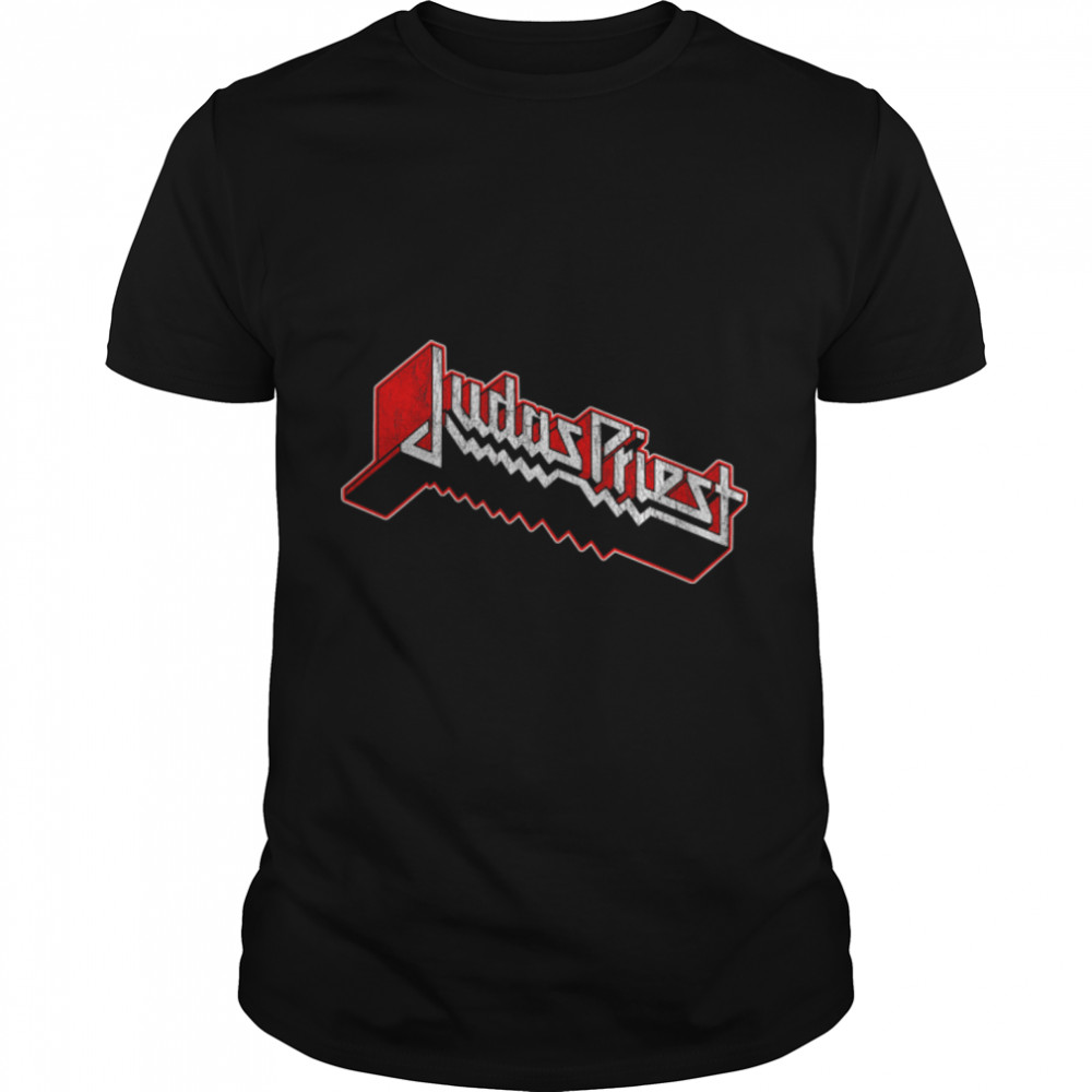 Judas Priest – Corroded Pop Logo T-Shirt B09JV34N1D