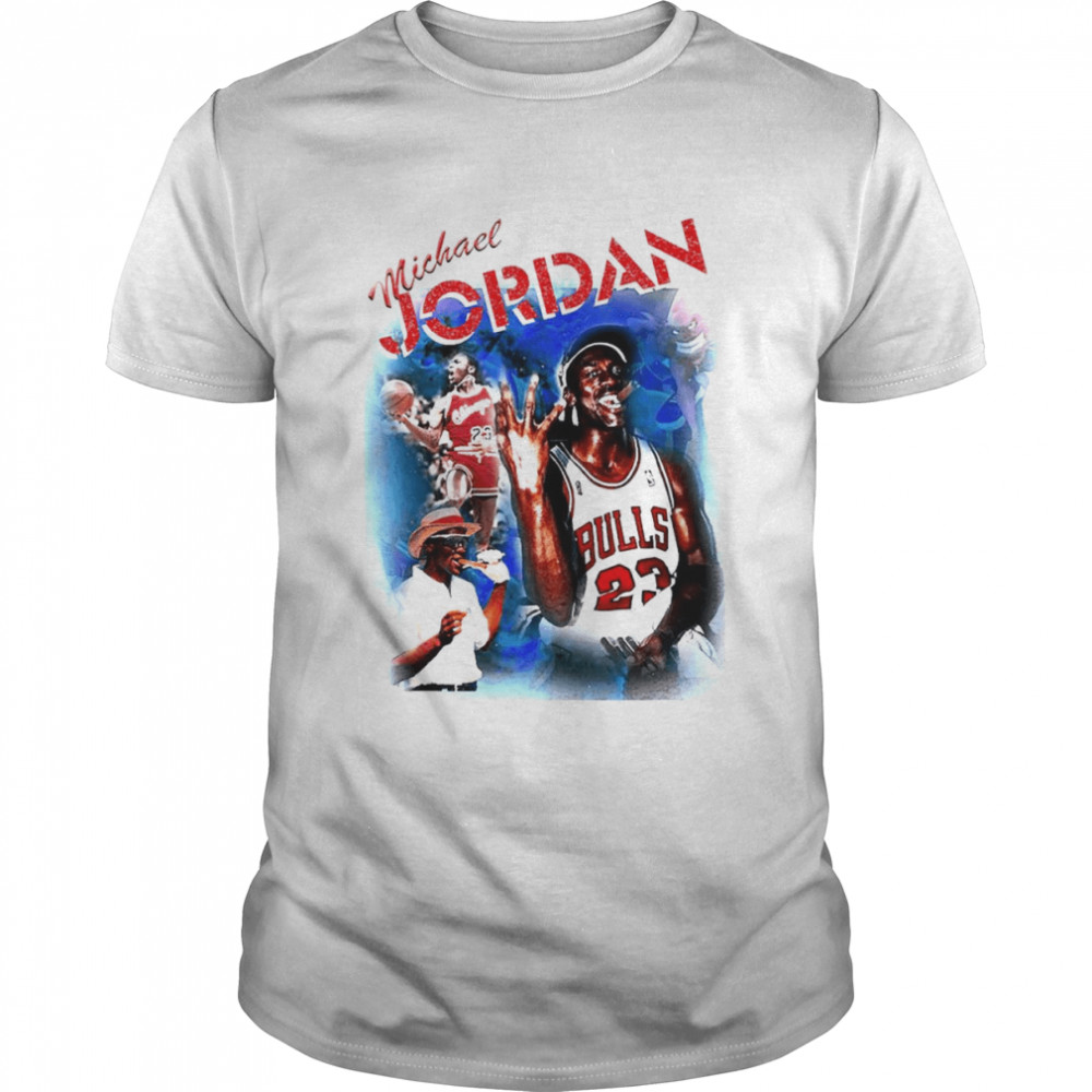 Michael Jordan vintage style bootleg rap shirt Classic Men's T-shirt