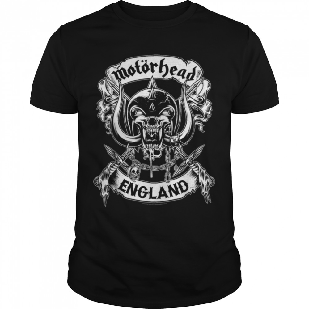 Motörhead – England Crossed Swords T-Shirt B07Z12JBTZ