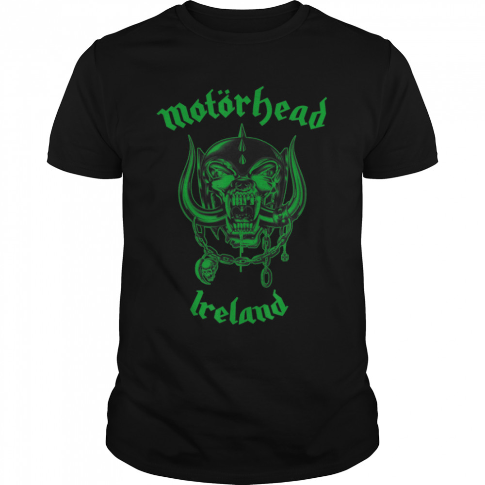 Motörhead – Green Warpig Ireland St. Patrick's Day T- B09PZKF1QW Classic Men's T-shirt