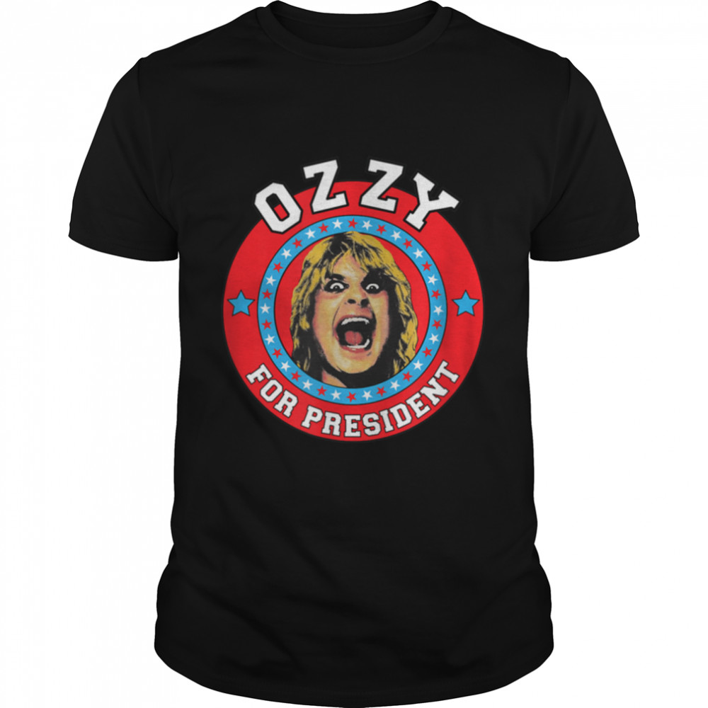 Ozzy Osbourne – Ozzy For President T-Shirt B09RXYJDK5