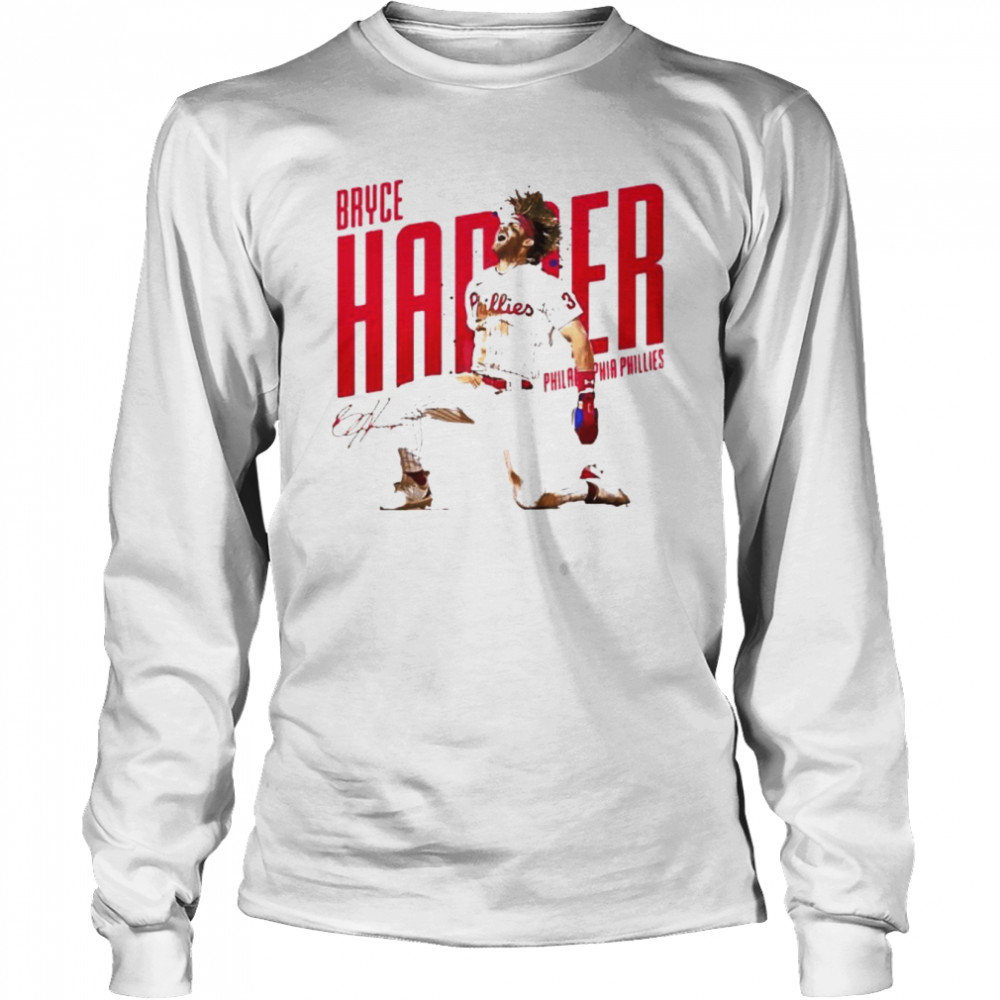 Bryce Harper Signature T Shirt - teejeep