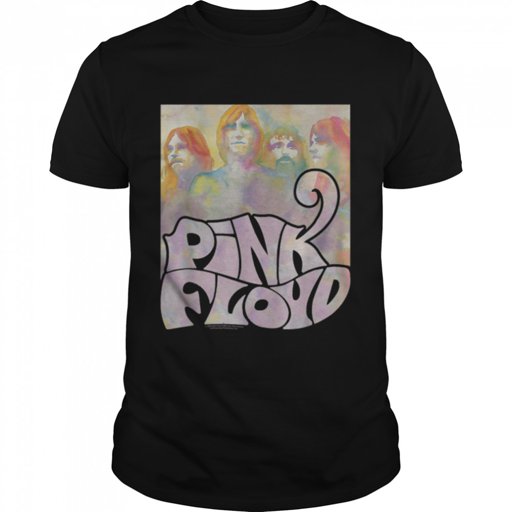 Pink Floyd Water Color Band T-Shirt B0B11PJ2M9