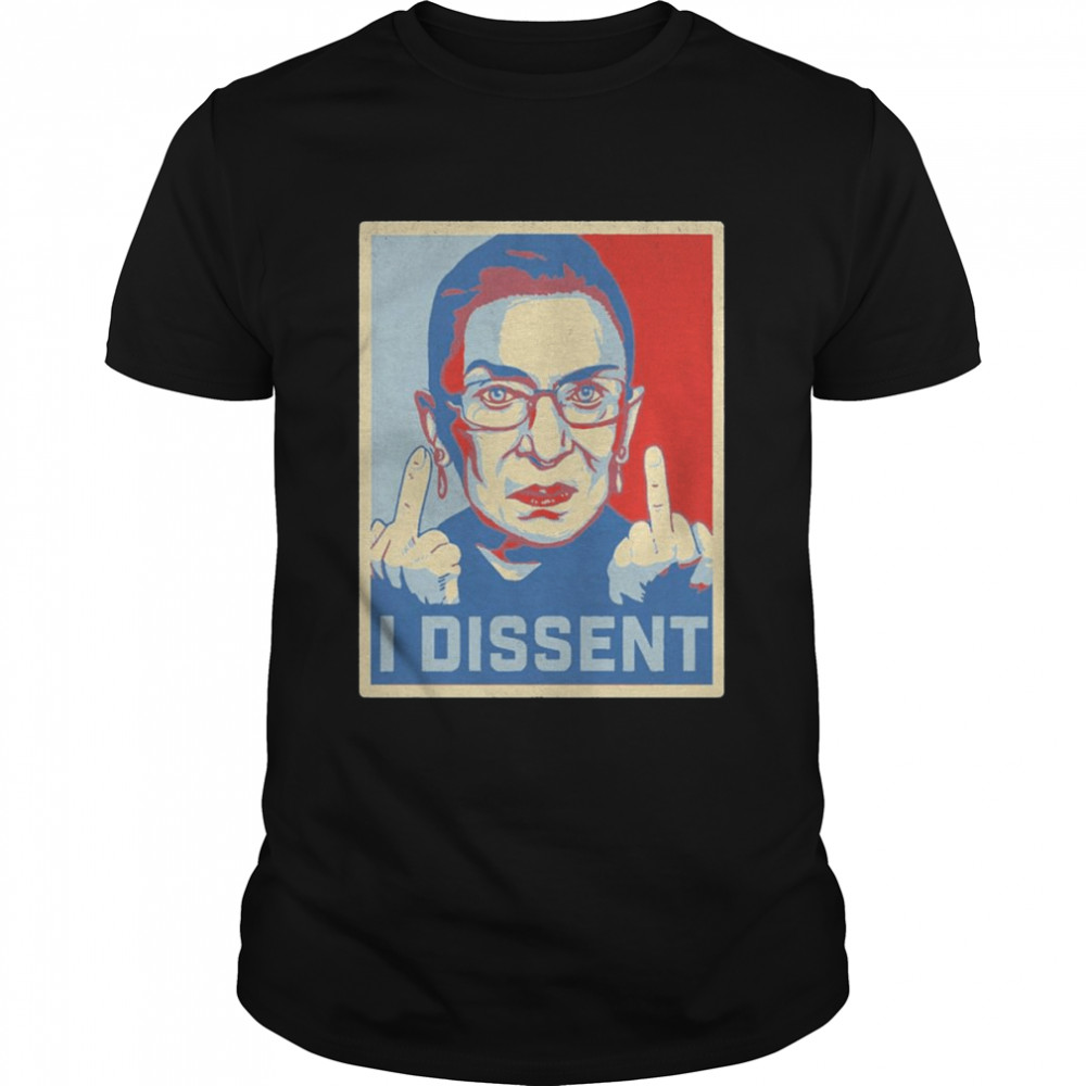 Ruth Bader Ginsburg I dissent shirt Classic Men's T-shirt