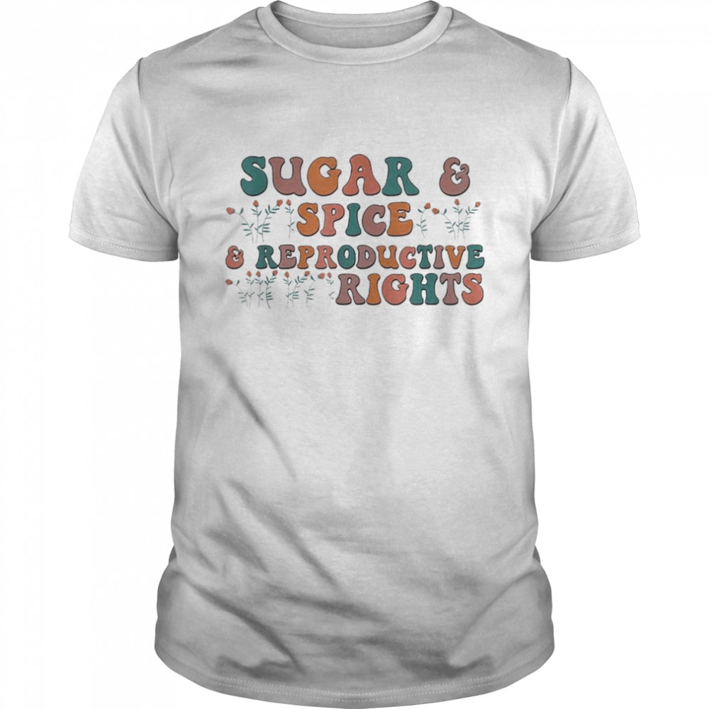 Sugar & Spice and Reproductive Rights Feminist Support T-Shirt
