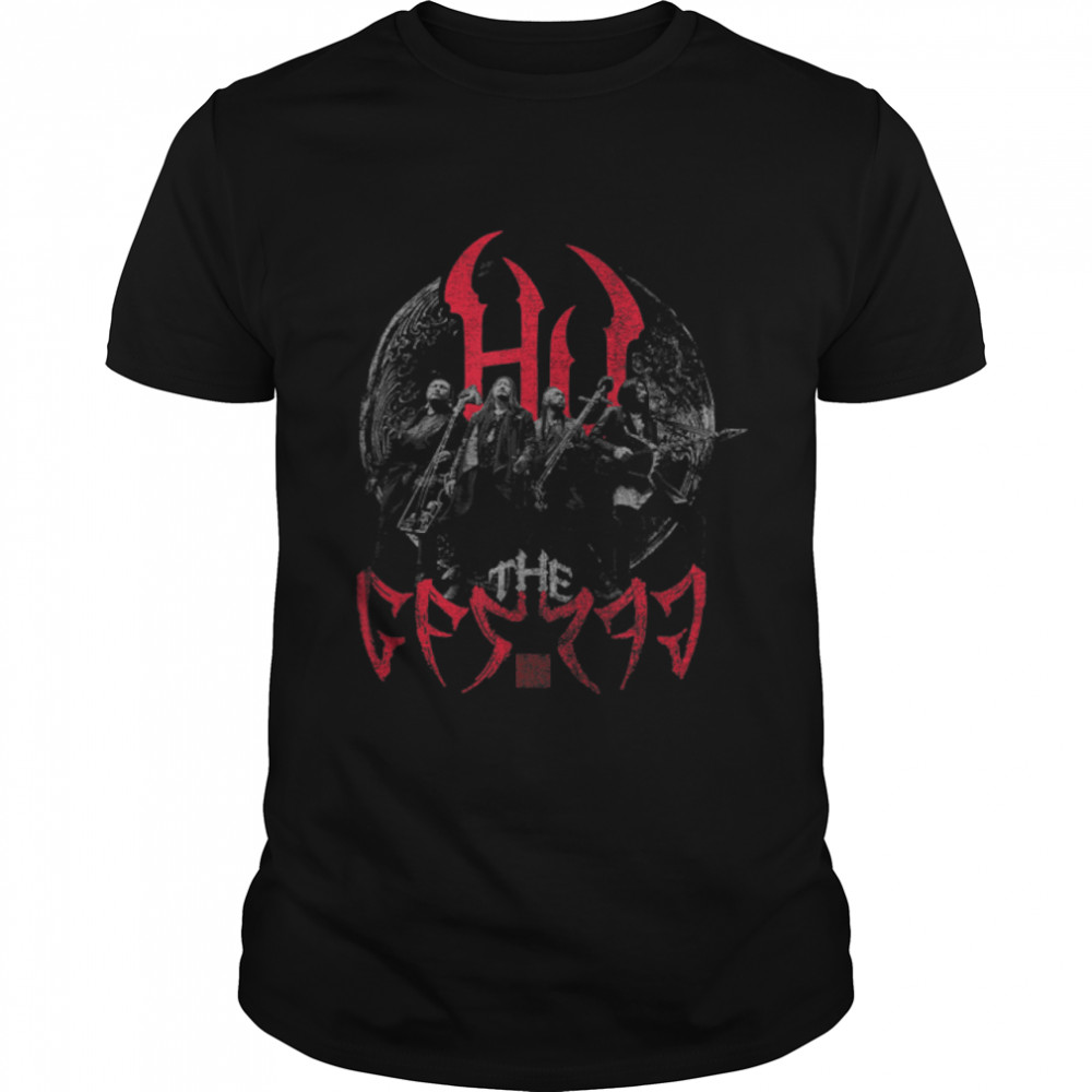 The Hu – Band Front Back Print T-Shirt B09MDL5D21