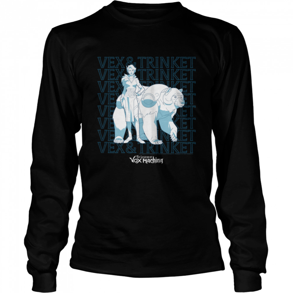 The Legend of Vox Machina Vex and Trinket T- B09S8XVQTZ Long Sleeved T-shirt