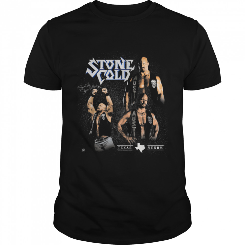 WWE Stone Cold The Texas Venom T-Shirt B07PJDSLCM