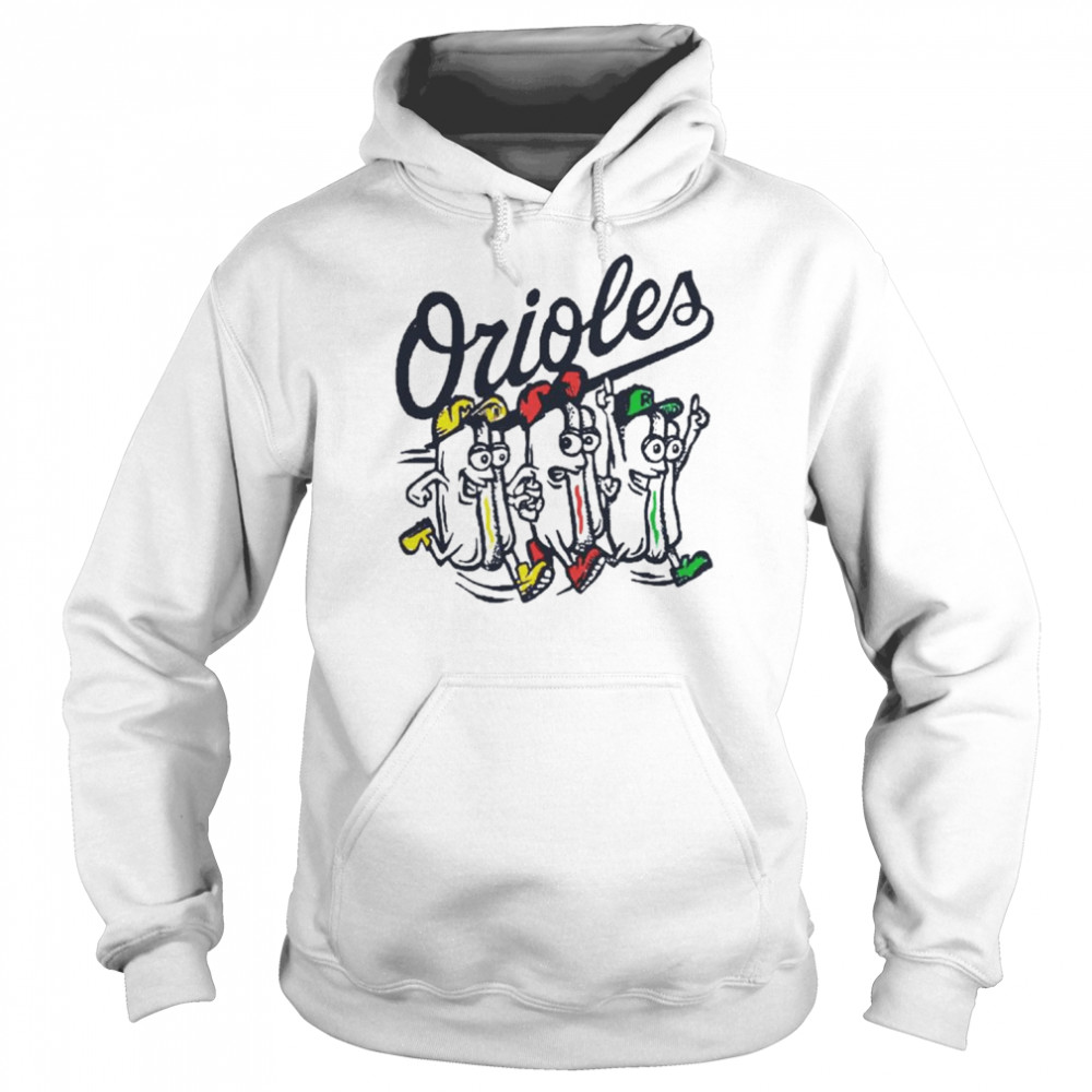 Baltimore Orioles Hot Dog Race 2022 T-Shirt + Hoodie - Breakingz Apparel