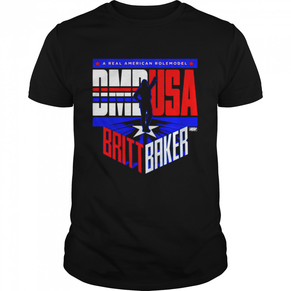 Britt Baker A Real American Rolemodel shirt