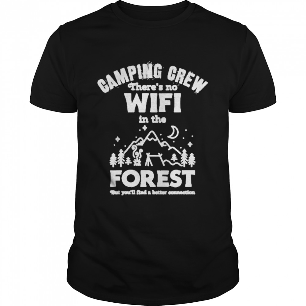 Camping Crew Family Outdoor Vacation Matching Shirt