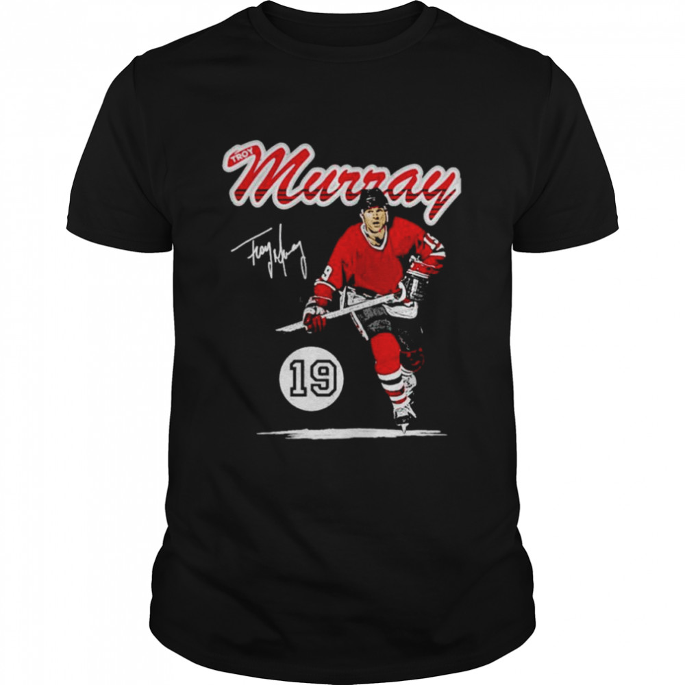 Troy Murray Chicago Blackhawks Retro Script shirt Classic Men's T-shirt