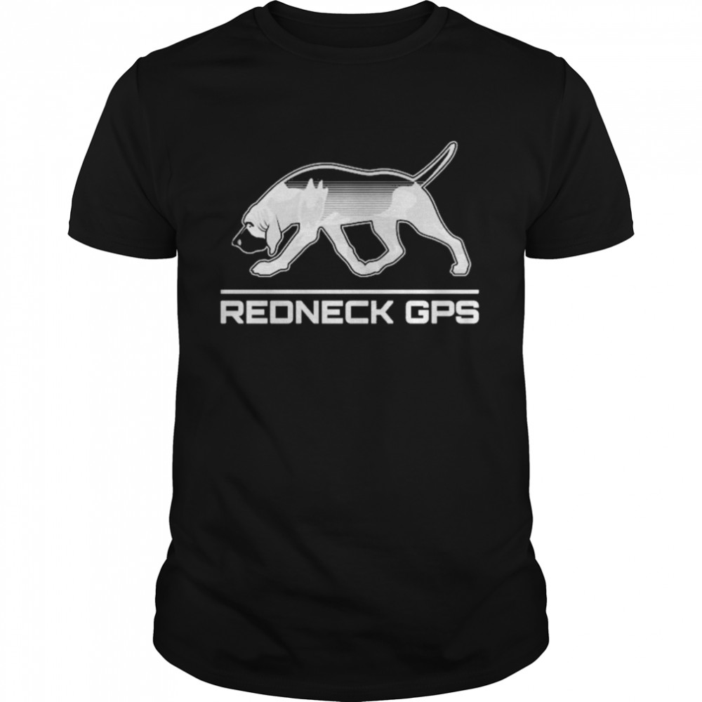 Bloodhound Dog Tracking Reckneck Gps Pullover  Classic Men's T-shirt