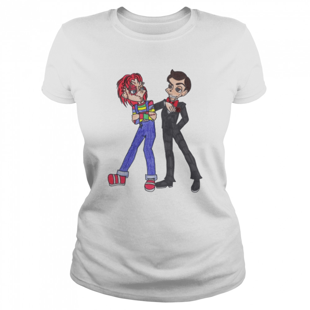 Chucky And Slappy Goosebumps Series Movie shirt Classic Women's T-shirt