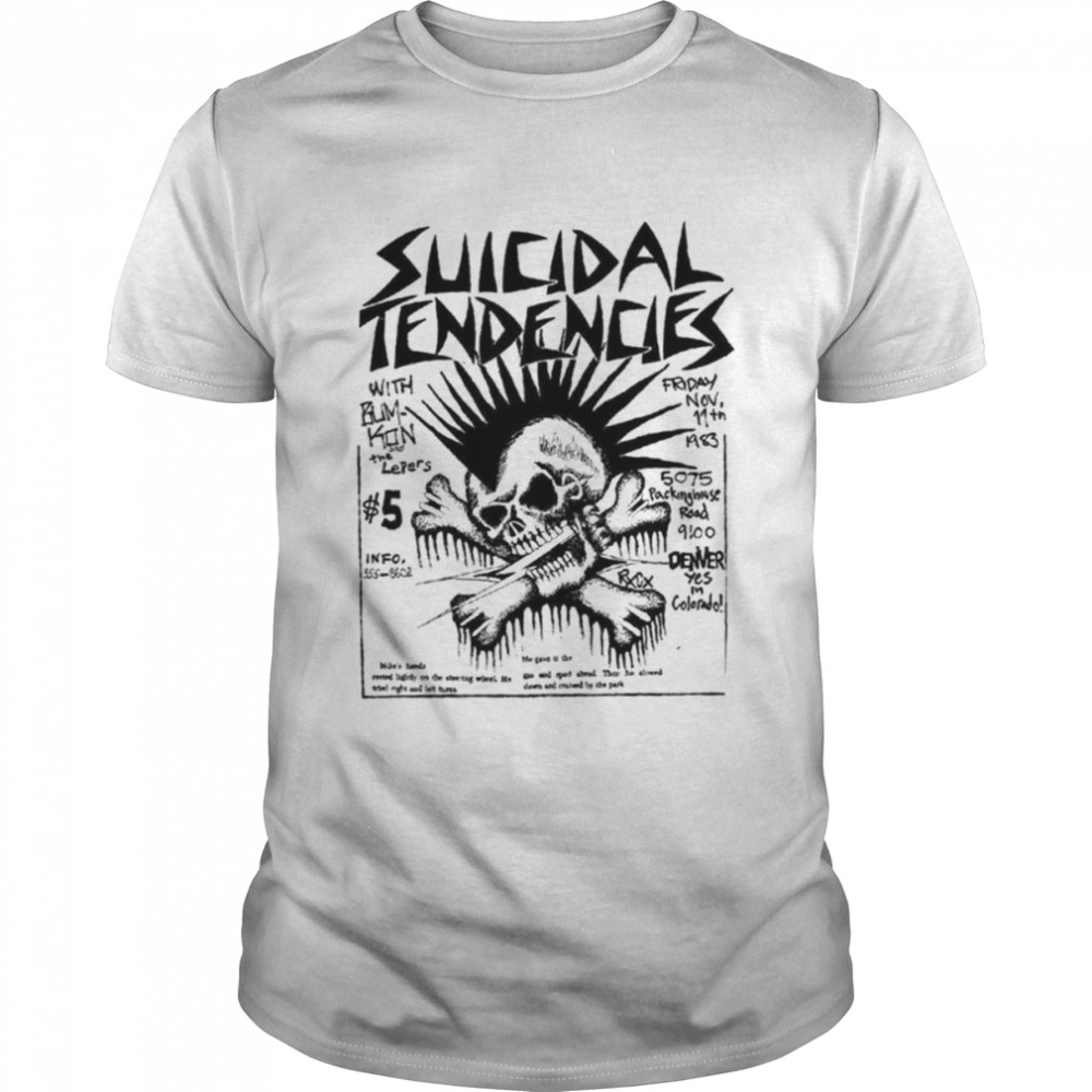 Famous Symbols Suicidal Tendencies Rock Band shirt