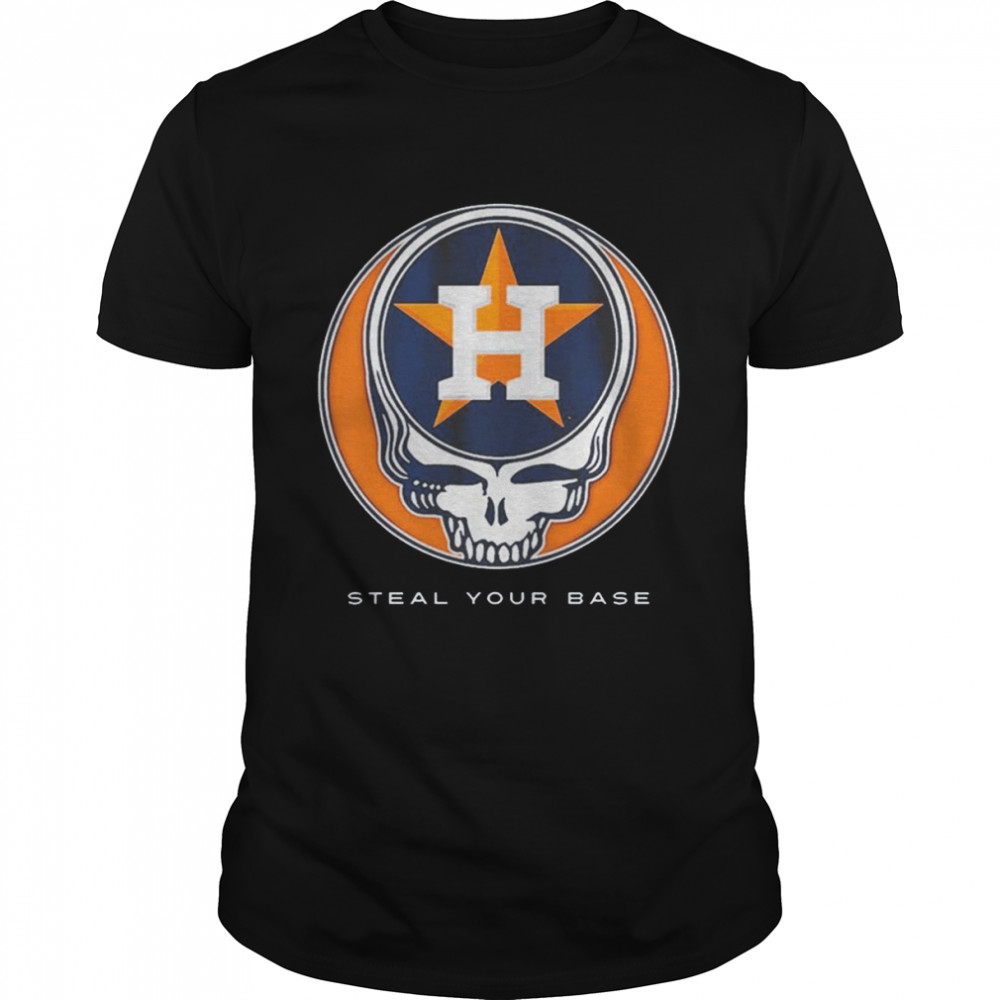 Houston Astros Grateful Dead Steal Your Base T- Classic Men's T-shirt