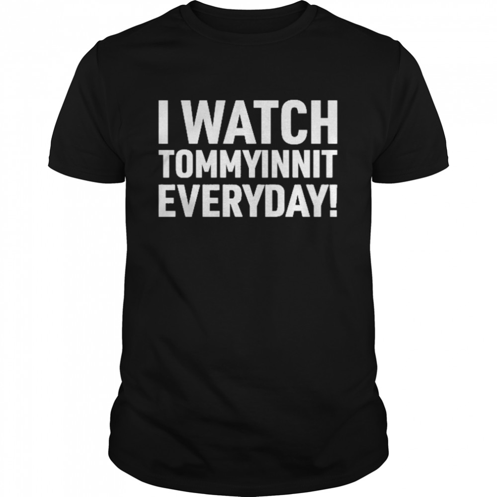 I Watch Tommyinnit Everyday New  Classic Men's T-shirt