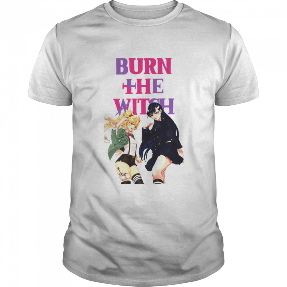 Japanese Anime Burn The Witch shirt