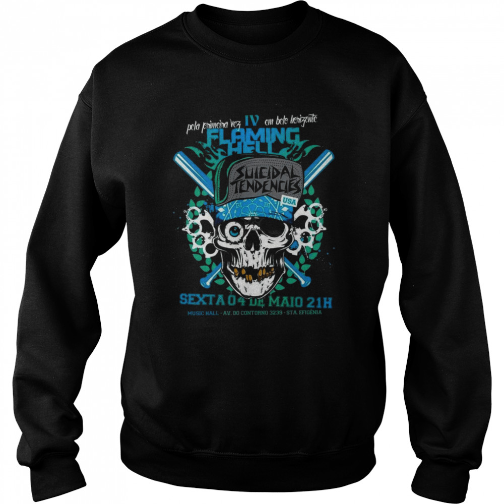 Light Blue Art Suicidal Tendencies Rock Band shirt Unisex Sweatshirt