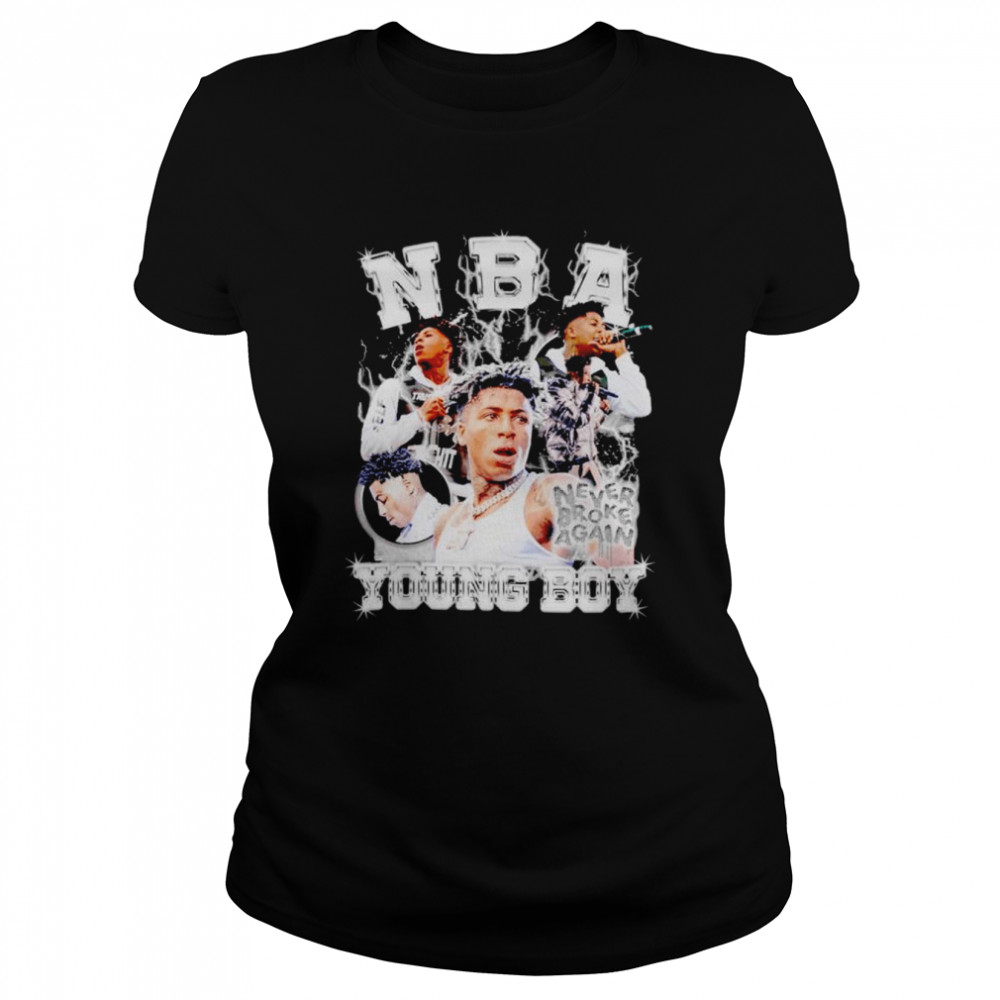NBA Young Boy Never Broke Again shirt Classic Women's T-shirt