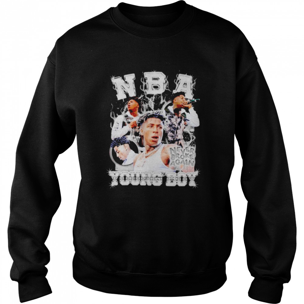 NBA Young Boy Never Broke Again shirt Unisex Sweatshirt
