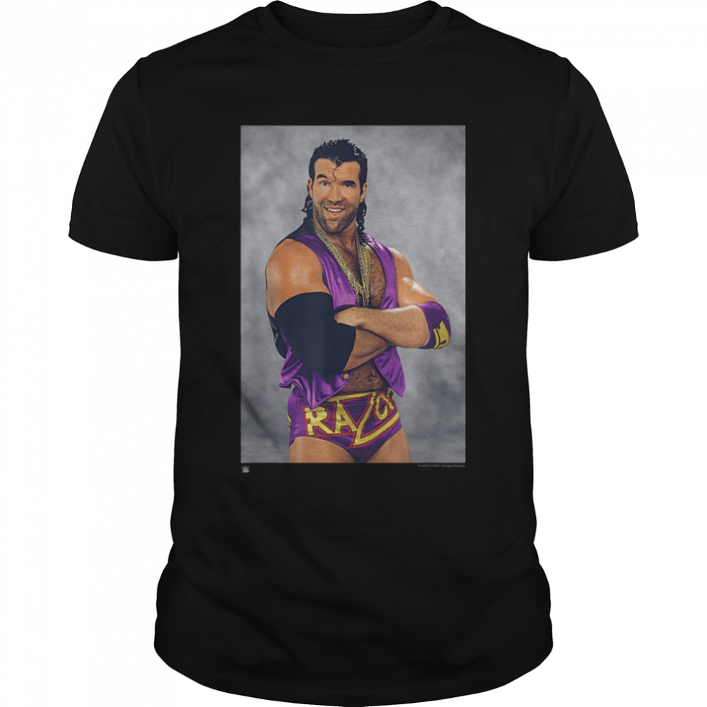 WWE Razor Ramon Photo T-Shirt B09X7HZX2X
