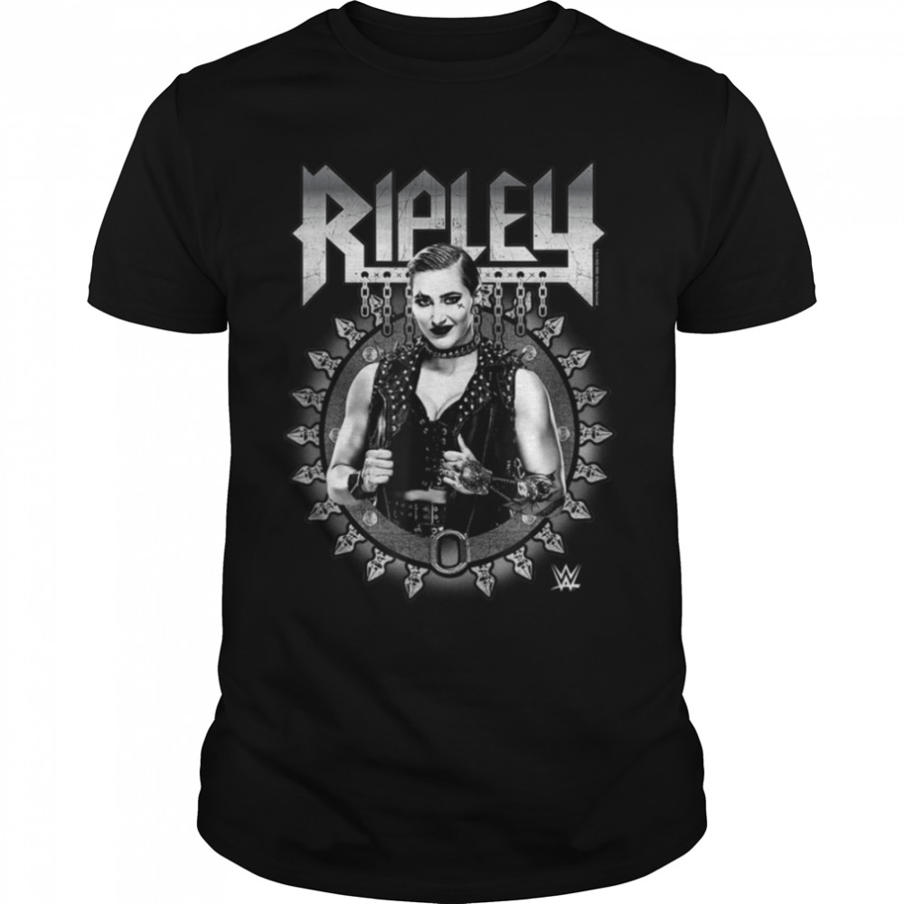 WWE Ripley Metal Collar Poster T-Shirt B0B4X84VZF
