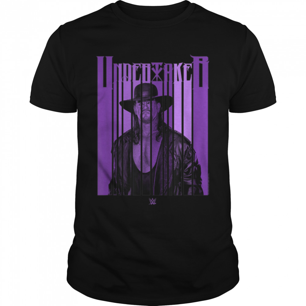 WWE Undertaker Stretched Logo T-Shirt B0B4Y3YT69