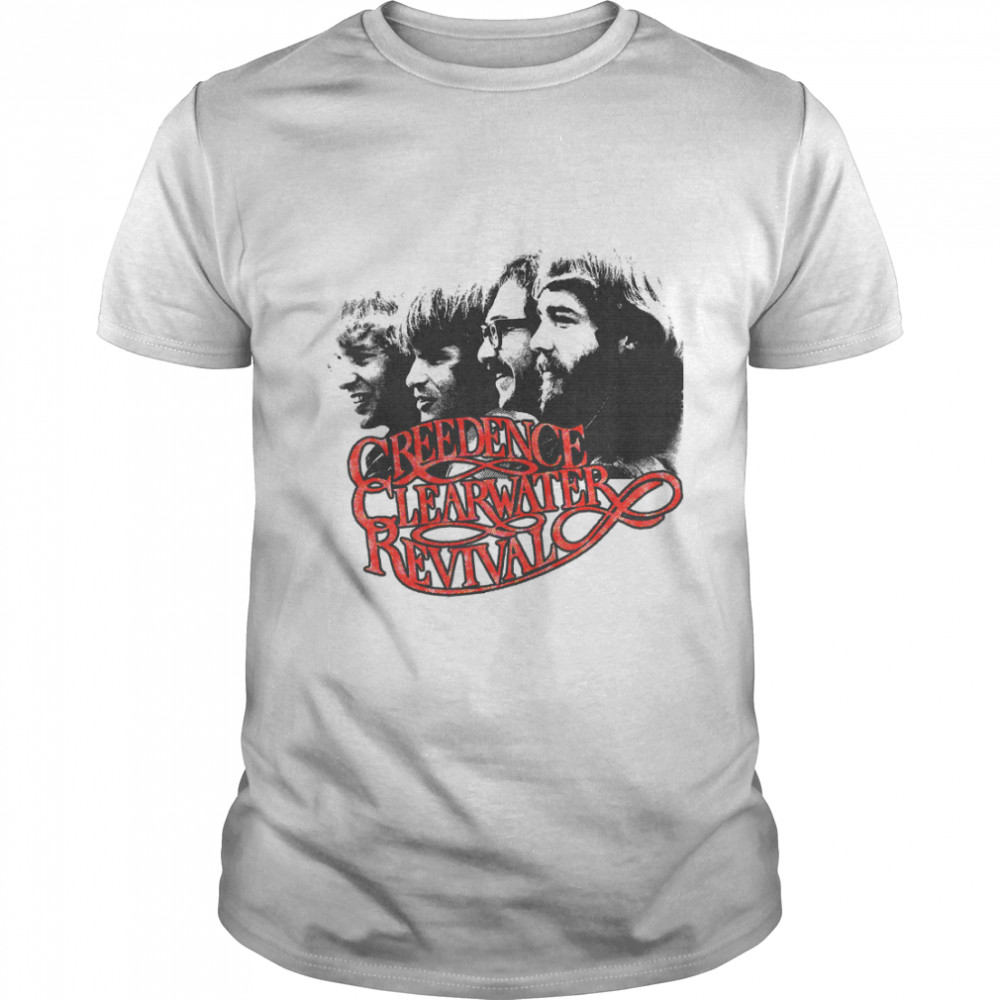 creedence clearwater revival ccr pro retro vintage looking rock tshirt design Classic T-Shirt