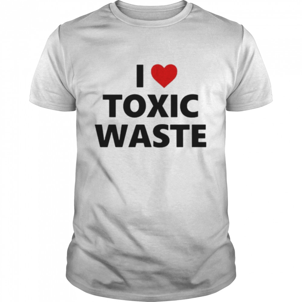 I Love Toxic Waste shirt Classic Men's T-shirt