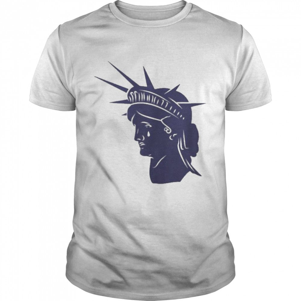 July 4th Cancelled Statue Of Liberty Crying Tears Roe Meme Shirt