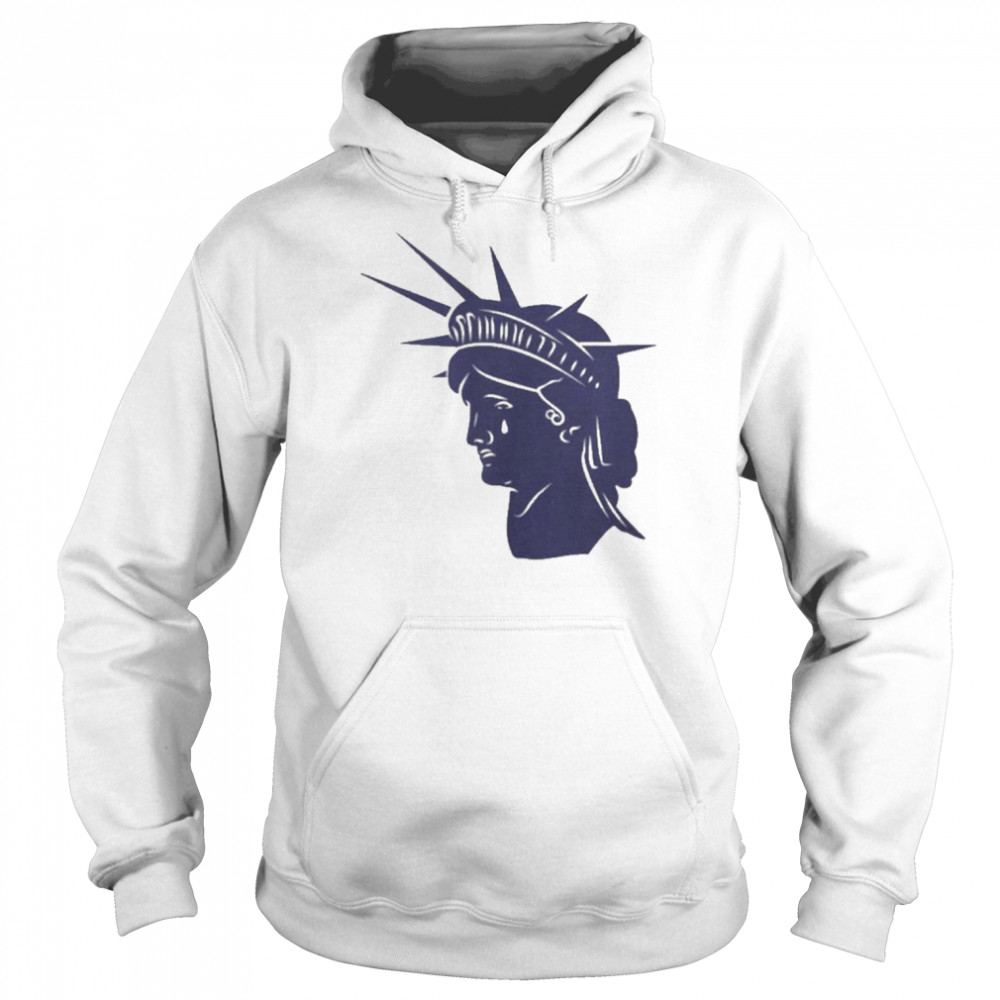 July 4th Cancelled Statue Of Liberty Crying Tears Roe Meme Unisex Hoodie