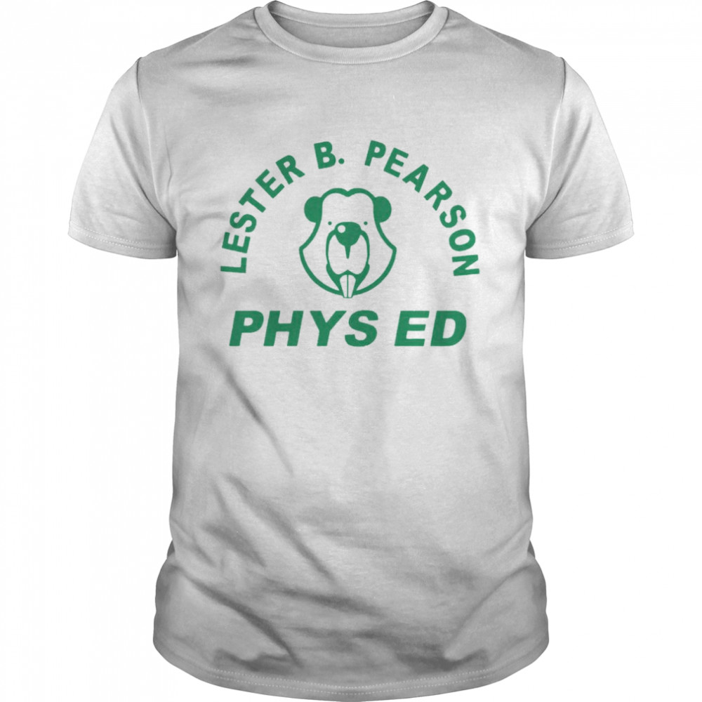 Lester B. Pearson Phys Ed logo shirt