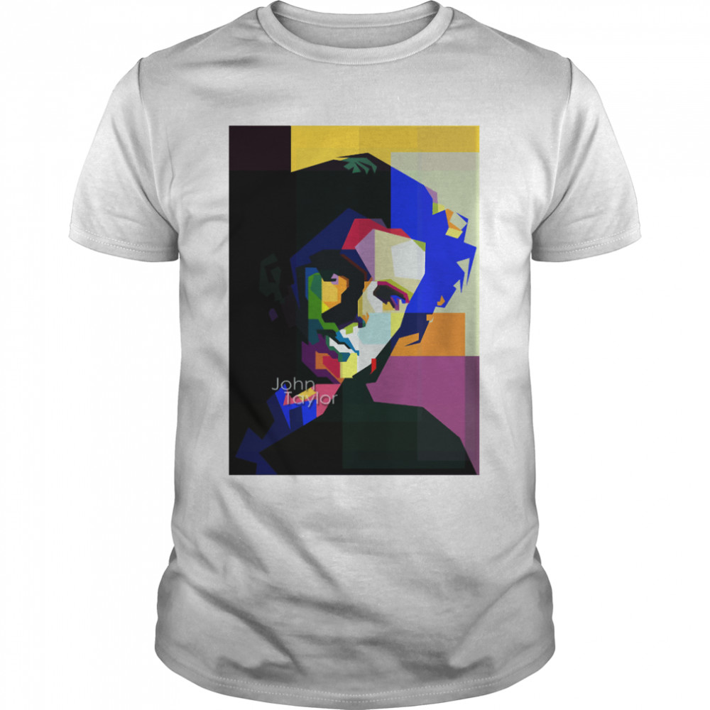 Music Vintage Retro Duran John Taylor Pop Art Wpap Gifts For Music Fans Classic T-Shirt
