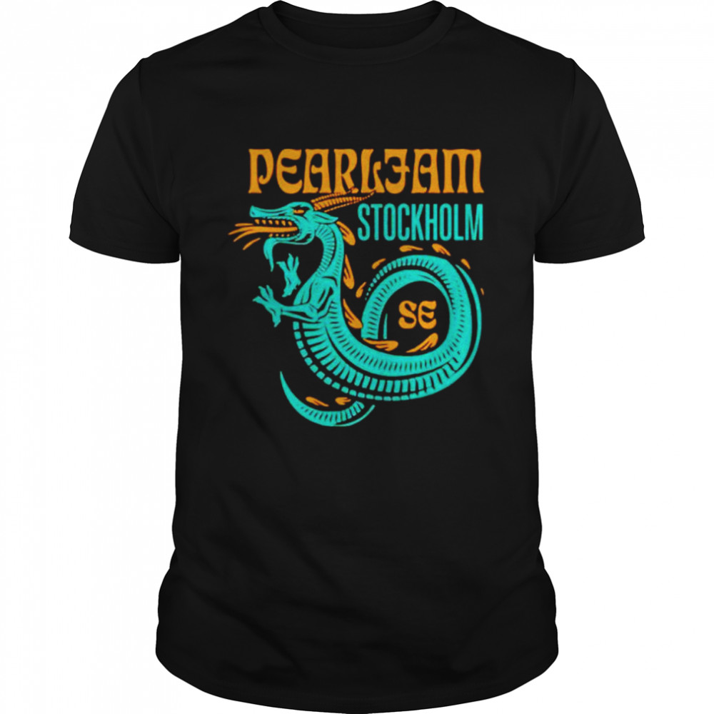 pearl jam stockholm event july 03 22 shirt Classic Men's T-shirt