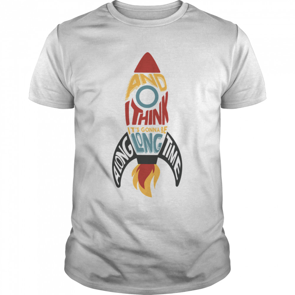 rocketman calligram Classic T-Shirt