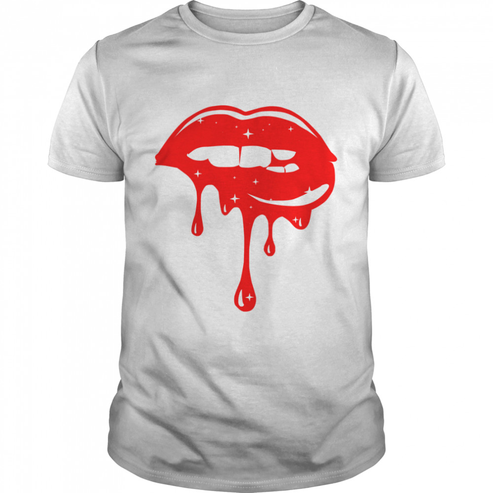 Romantic Dripping Lips - World Kiss Day Essential T-Shirt