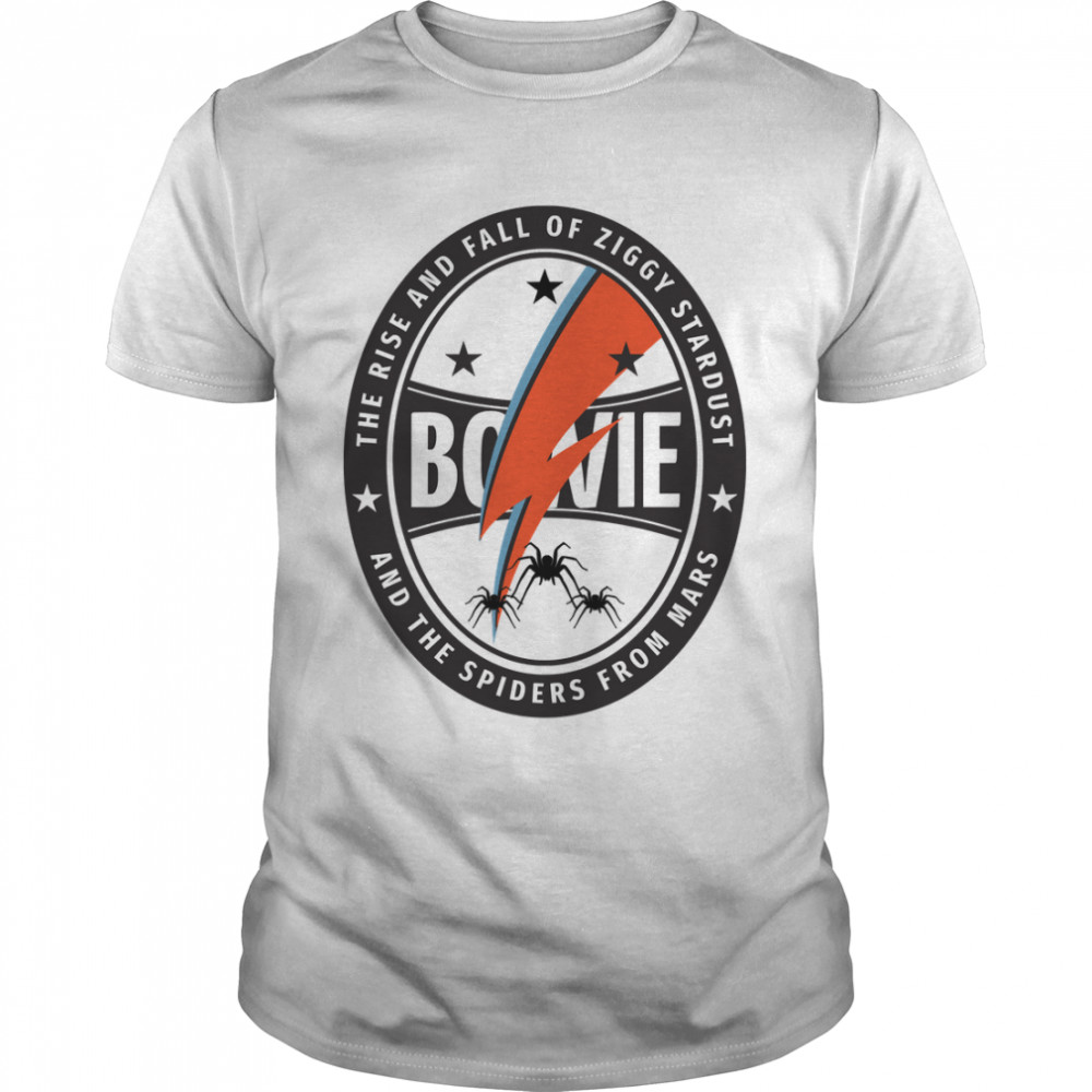 Space Man from the Stars Bowie on Mars Classic T-Shirt