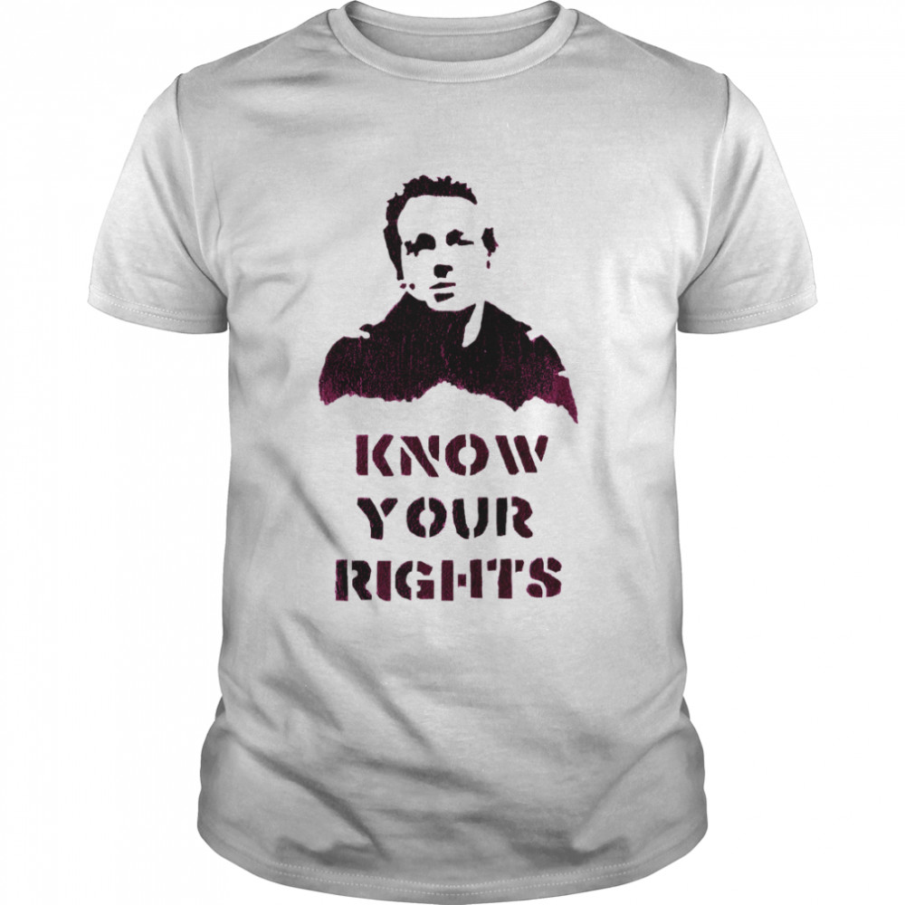 Strummer  ~ Know Your Rights Classic T-Shirt