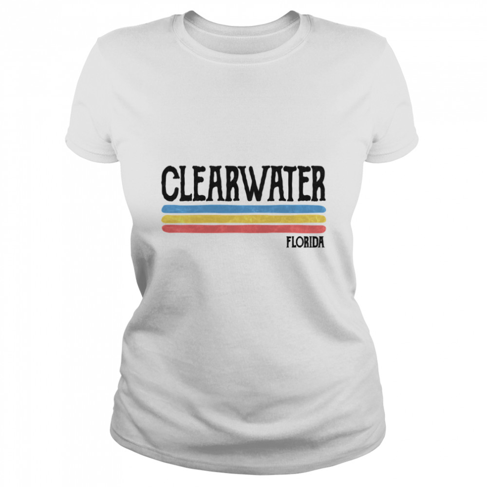 Vintage Clearwater Florida FL Souvenir Classic T- Classic Women's T-shirt