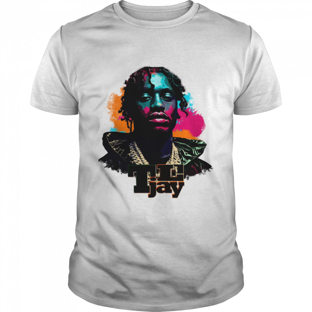 Vintage Colorful Lil Tjay Classic T-Shirt