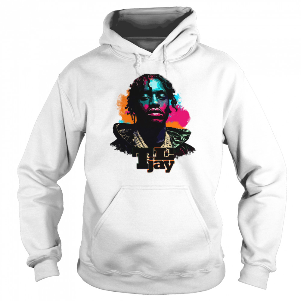 Vintage Colorful Lil Tjay Classic T- Unisex Hoodie