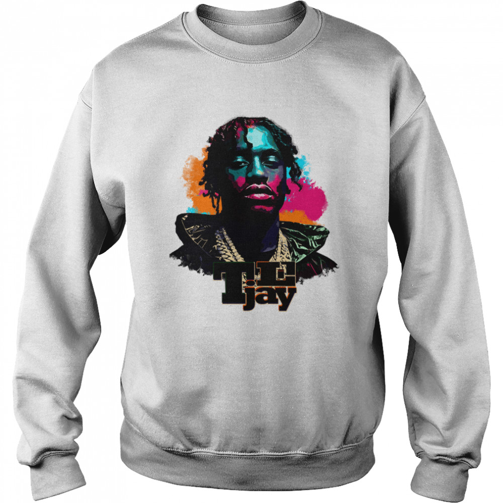 Vintage Colorful Lil Tjay Classic T- Unisex Sweatshirt