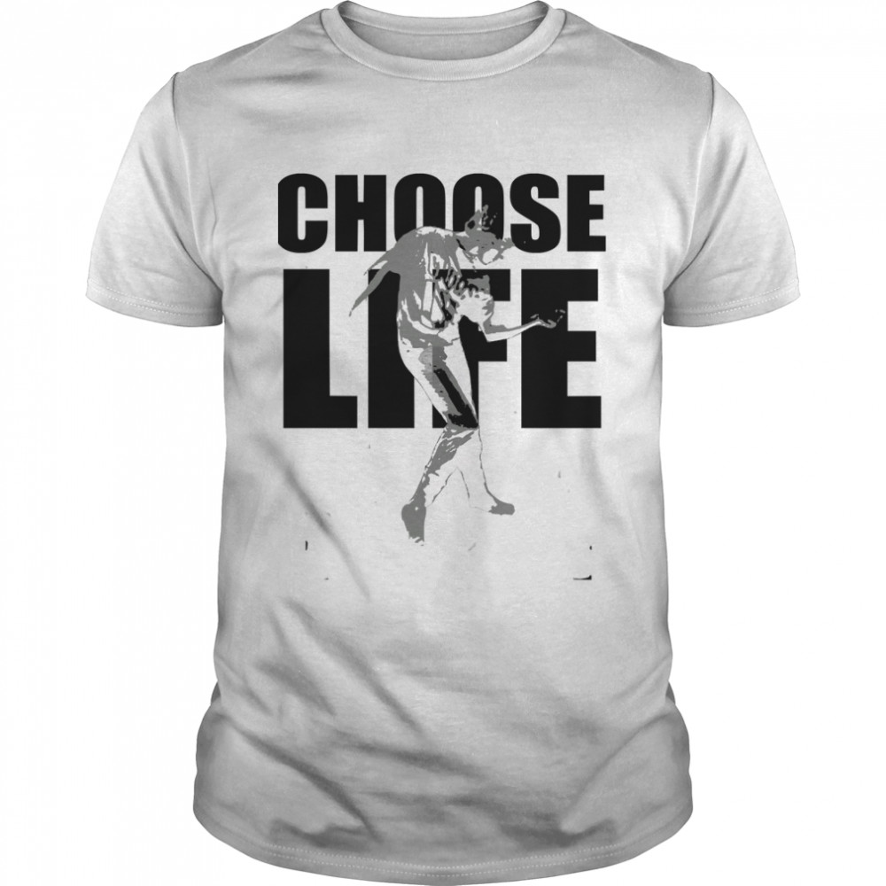 Wham! Wham t shirt Choose life George Michael Wake Me Up Choose Life Silhouette  Classic T-Shirt